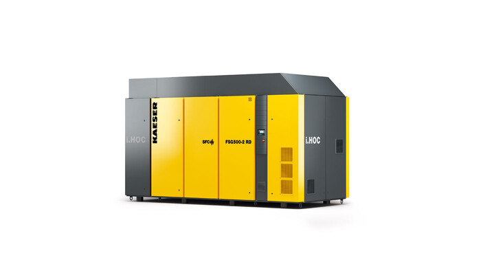 i.HOCロータリードライヤー付FSGコンプレッサー