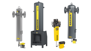 フィルターと活性炭素吸着装置