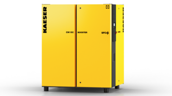 Frequency-controlled high-pressure booster.