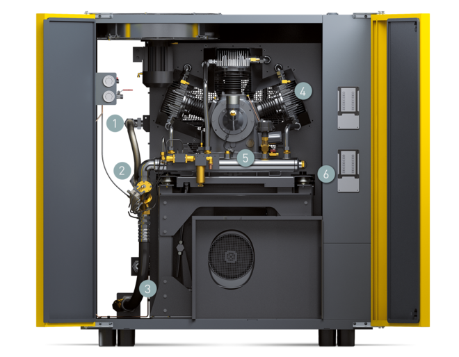 DN Cシリーズコンパクトブースターパッケージ構成機器（前）
