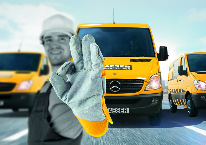 KAESER AIR SERVICEは圧縮空気ステーションから最高のパフォーマンスを引き出します。