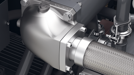 最適化空気入口および出口により圧力損失を減少