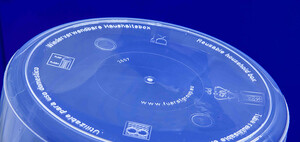 Fürst社製造のプラスチックボトルの底